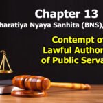 chapter-13-contempt-of-lawful-authority-of-public-servants-the-bharatiya-nyaya-sanhita-2023